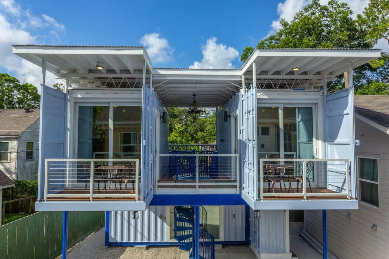 East Downtown Micro-Luxe Container Living Pod #9 Daire Houston Dış mekan fotoğraf