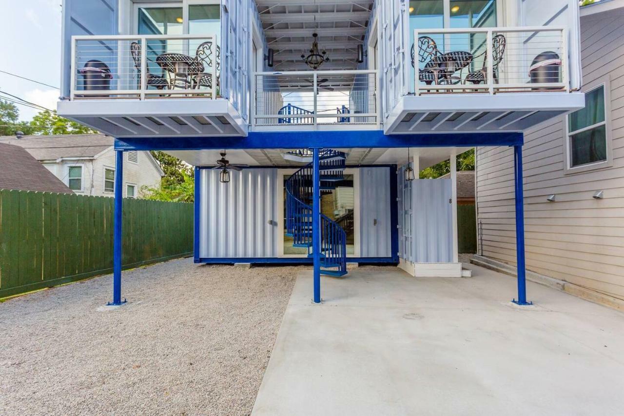 East Downtown Micro-Luxe Container Living Pod #9 Daire Houston Dış mekan fotoğraf