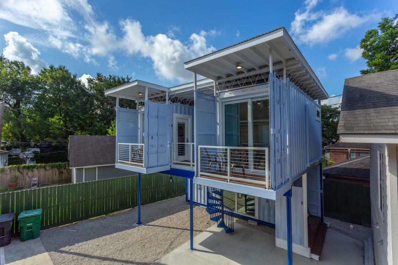 East Downtown Micro-Luxe Container Living Pod #9 Daire Houston Dış mekan fotoğraf