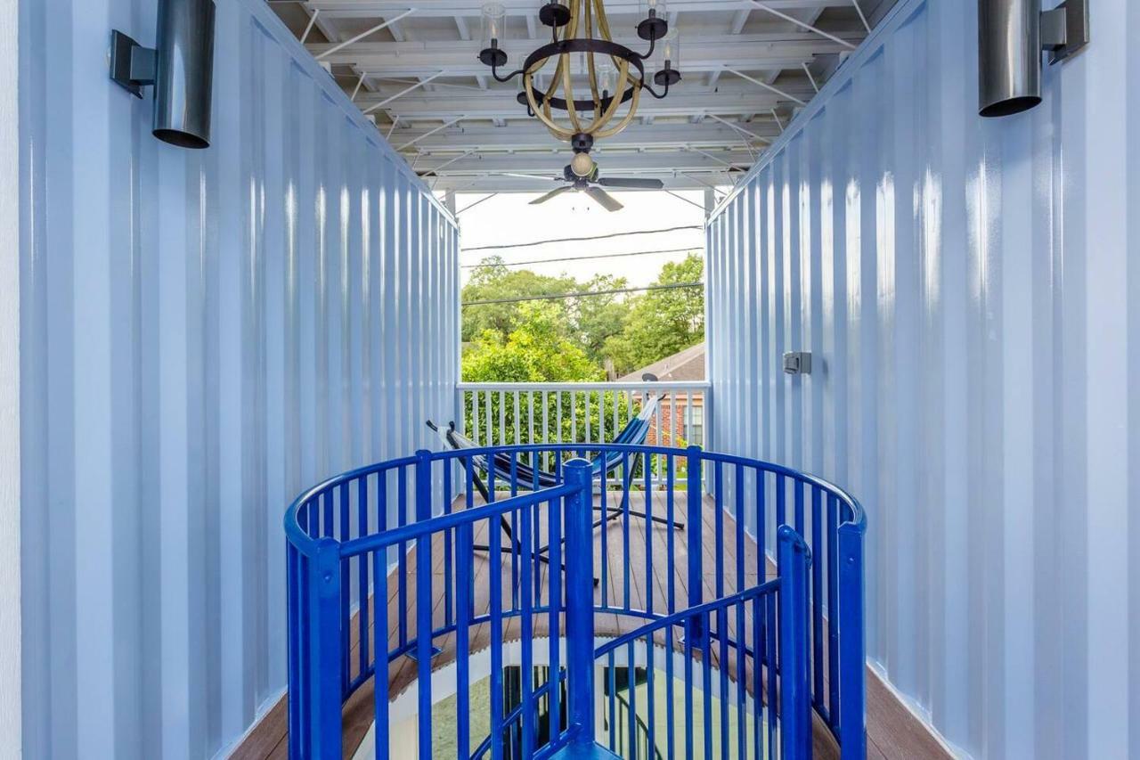 East Downtown Micro-Luxe Container Living Pod #9 Daire Houston Dış mekan fotoğraf